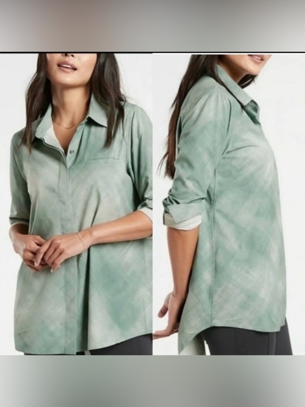 Athleta Urbanite Printed Tunic Top